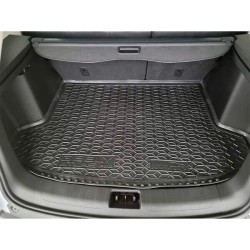 Килимок в багажник Geely Atlas Pro 2020- Comfort/Luxury гумовий, чорний (AVTO-Gumm)