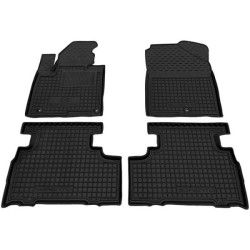 Килимки в салон Kia Sorento 2015-2019 5 місць гумові, чорні (AVTO-Gumm)
