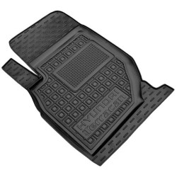 Килимок водійський Hyundai Terracan 2001-2007 гумовий, чорний (AVTO-Gumm)