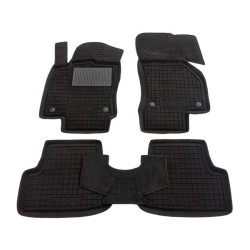 Гібридні килимки в салон Seat Leon 2013-2019 5 дверей (AVTO-Gumm)