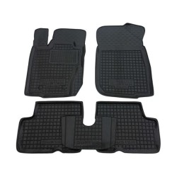 Килимки в салон Renault Duster 4WD 2010-2014 гумові, чорні (AVTO-Gumm)
