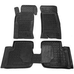 Килимки в салон Ford Sierra 1987-1994 гумові, чорні (AVTO-Gumm)