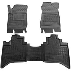 Килимки в салон MG Maxus T60 2020- гумові, чорні (AVTO-Gumm)