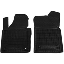 Килимки передні Volkswagen Touran 2003-2016 гумові, чорні (AVTO-Gumm)