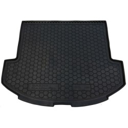Килимок в багажник Hyundai Grand Santa Fe 2013- Base, 7 місць гумовий, чорний (AVTO-Gumm)