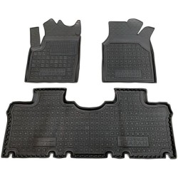 Килимки в салон Volkswagen Sharan 1995-2000 5 місць гумові, чорні (AVTO-Gumm)
