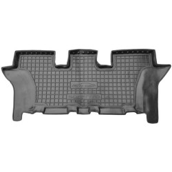 Килимки в салон Kia Sorento 2015-2019 3-й ряд гумові, чорні (AVTO-Gumm)