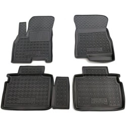 Килимки в салон Chery Tiggo 7 Pro 2020- Base/Luxury гумові, чорні (AVTO-Gumm)