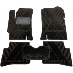 Текстильні килимки в салон Hyundai Accent 2006-2010 (X) AVTO-Tex