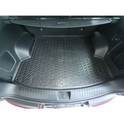 Килимок в багажник Hyundai Santa Fe 2024- 5 місць гумовий, чорний (AVTO-Gumm)