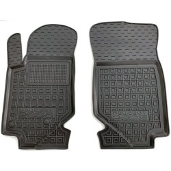 Килимки передні Peugeot 2008 2020- ДВЗ гумові, чорні (AVTO-Gumm)