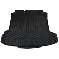 Килимок в багажник Volkswagen Polo Sedan 2010- гумовий, чорний (AVTO-Gumm) Килимок в багажник Volkswagen Polo Sedan 2010- гумовий, чорний (AVTO-Gumm)