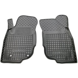 Килимки передні Toyota Hilux 2005-2015 гумові, чорні (AVTO-Gumm)