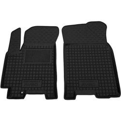 Килимки передні Chevrolet Aveo 2006-2012 гумові, чорні (AVTO-Gumm)