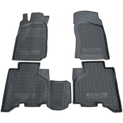 Килимки в салон Opel Frontera A 1991-1998 гумові, чорні (AVTO-Gumm)