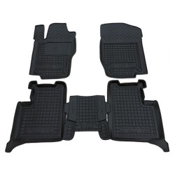 Килимки в салон Mercedes GL (X164) 2006-2012 гумові, чорні (AVTO-Gumm)