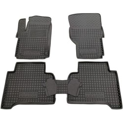 Килимки в салон Volkswagen Amarok 2009-2021 гумові, чорні (AVTO-Gumm)