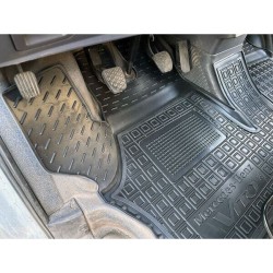 Килимки в салон Mercedes Vito (W638) 1996-2002 гумові, чорні (AVTO-Gumm)