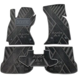 Текстильні килимки в салон Audi A4 (B5) 1994-2000 (X) сірі AVTO-Tex