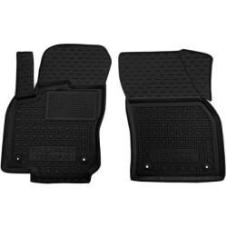 Килимки передні Volkswagen Tiguan 2016-/Allspace 2018- гумові, чорні (AVTO-Gumm)