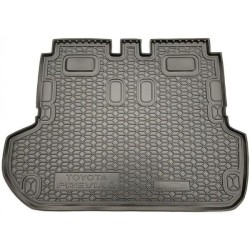 Килимок в багажник Toyota Previa 2000-2006 6/7 місць гумовий, чорний (AVTO-Gumm)