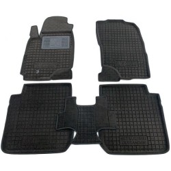 Гібридні килимки в салон Mitsubishi Outlander 2003-2007 АКПП (AVTO-Gumm)