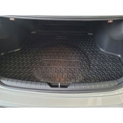 Килимок в багажник Hyundai Sonata 2023- ДВЗ гумовий, чорний (AVTO-Gumm)