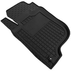 Килимок водійський Mitsubishi Pajero Sport 2 2008-2015 гумовий, чорний (AVTO-Gumm)
