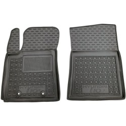 Килимки передні Hyundai i10 2020- гумові, чорні (AVTO-Gumm)