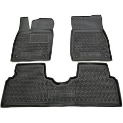 Килимки в салон Volkswagen ID3 Crozz 2020- гумові, чорні (AVTO-Gumm)