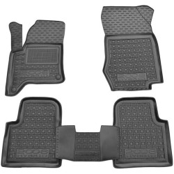 Килимки в салон Peugeot 2008 2023- MHEV гумові, чорні (AVTO-Gumm)