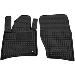 Килимки передні Volkswagen Touareg 2010-2017 гумові, чорні (AVTO-Gumm)