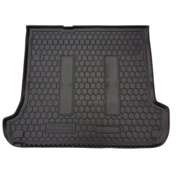 Килимок в багажник Toyota Land Cruiser Prado 120 2002-2009 7 місць гумовий, чорний (AVTO-Gumm)