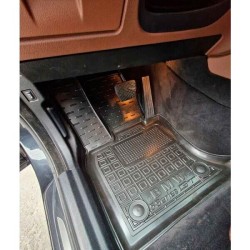 Килимки в салон BMW 5 (F07) GT 2009-2017 xDrive гумові, чорні (AVTO-Gumm)