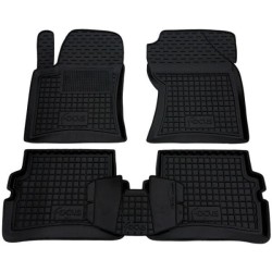 Килимки в салон Ford Focus 1998-2004 гумові, чорні (AVTO-Gumm)