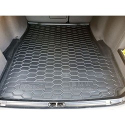 Килимок в багажник BMW 5 (E39) 1996-2003 з підсилювачем, седан гумовий, чорний (AVTO-Gumm)