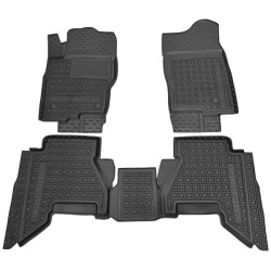 Килимки в салон Nissan Pathfinder (R51) 2010-2014 гумові, чорні (AVTO-Gumm) Килимки в салон Nissan Pathfinder (R51) 2010-2014 гумові, чорні (AVTO-Gumm)