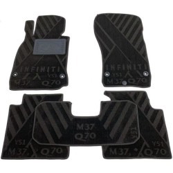 Текстильні килимки в салон Infiniti M/Q70 2010- (X) AVTO-Tex