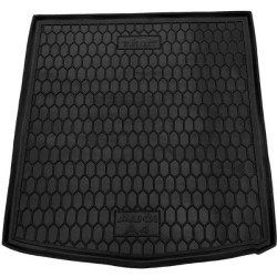 Килимок в багажник Audi A4 (B6/B7) 2001-2007 седан гумовий, чорний (AVTO-Gumm)