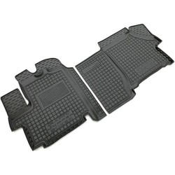 Килимки в салон Fiat Ducato 2007-/Citroen Jumper 2007-/Peugeot Boxer 2006- гумові, чорні (AVTO-Gumm)