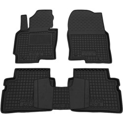 Килимки в салон Mazda CX-5 2012-2016 гумові, чорні (AVTO-Gumm)