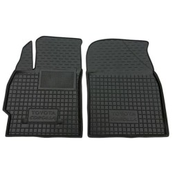 Килимки передні Toyota Corolla 2007-2013 седан гумові, чорні (AVTO-Gumm)