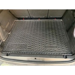 Килимок в багажник Peugeot 5008 2019-2024 5 місць гумовий, чорний (AVTO-Gumm)