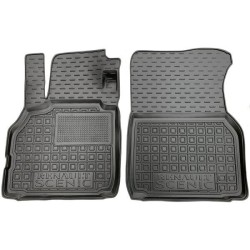 Килимки передні Renault Scenic 2 2002-2009 гумові, чорні (AVTO-Gumm)