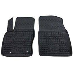 Килимки передні Ford Focus 2 2004-2010 гумові, чорні (AVTO-Gumm)
