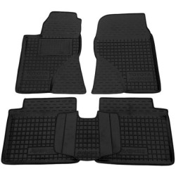 Килимки в салон Toyota Avensis 2003-2009 гумові, чорні (AVTO-Gumm) Килимки в салон Toyota Avensis 2003-2009 гумові, чорні (AVTO-Gumm)
