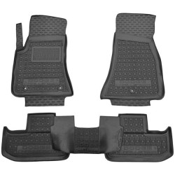 Килимки в салон Dodge Challenger 3 2008-2019 гумові, чорні (AVTO-Gumm)