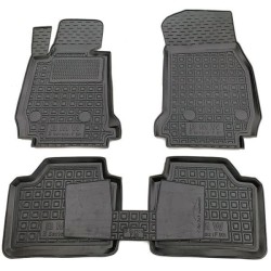 Килимки в салон BMW 3 (F30) 2012-2018 sDrive гумові, чорні (AVTO-Gumm)