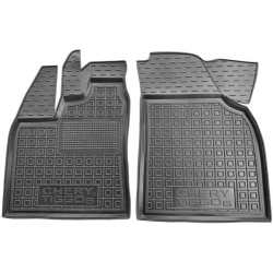 Килимки передні Chery Tiggo 6 2025- гумові, чорні (AVTO-Gumm)