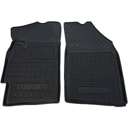 Килимки передні Ravon R2 2015- гумові, чорні (AVTO-Gumm)
